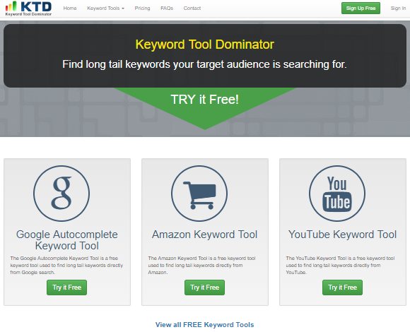 keyword toold dominator