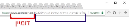 מבנה URL